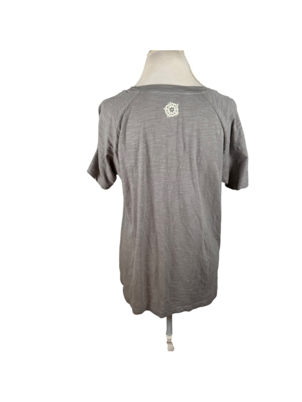 Natural Life Boho Graphic Tee Women's Size XL Gray Into The Forest I Go T- Shirt - Picture 4 of 10